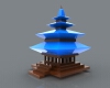 temple-建筑-室外建筑-工业CAD模型-3D城