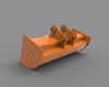 jcb-ditch-maintenance-bucket-工业设备-零部件-工业CAD模型-3D城