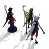 LOL Soraka模型-角色人体-角色-VR/AR模型-3D城