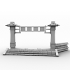 门牌坊-建筑-其它-VR/AR模型-3D城