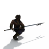 武将-角色人体-角色-VR/AR模型-3D城