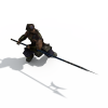武将-角色人体-角色-VR/AR模型-3D城
