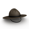 帽子-文体生活-服装饰品-VR/AR模型-3D城