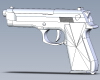 m9-beretta-军事-枪炮-工业CAD模型-3D城