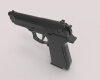 m9-beretta-军事-枪炮-工业CAD模型-3D城