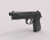 m9-beretta-军事-枪炮-工业CAD模型-3D城