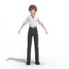 前原圭一-角色人体-角色-VR/AR模型-3D城