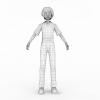 前原圭一-角色人体-角色-VR/AR模型-3D城