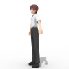 前原圭一-角色人体-角色-VR/AR模型-3D城
