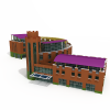 联体办公楼-建筑-办公-VR/AR模型-3D城