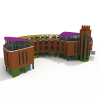 联体办公楼-建筑-办公-VR/AR模型-3D城