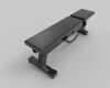 gym-bench-文体生活-体育用品-工业CAD模型-3D城
