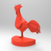 大公鸡-游戏&玩具-3D打印模型-3D城