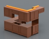 Hutch ark-建筑-厨房-工业CAD模型-3D城