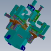 multi head drilling machine drawing 3d-工业设备-机器设备-工业CAD模型-3D城