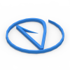 血字的符号吊坠 -首饰-3D打印模型-3D城