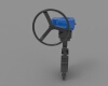 butterfly-valve-p400-工业设备-工具-工业CAD模型-3D城
