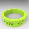 Tony <3 Amy Ring Size 16 Thick-小工具-3D打印模型-3D城