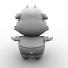 胖羊-角色人体-角色-VR/AR模型-3D城