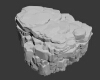 岩石、山体-动植物-其它-VR/AR模型-3D城