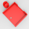 iPhone mount - Speck case to Belkin TuneDok adapter-艺术-3D打印模型-3D城