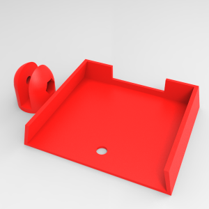 iPhone mount - Speck case to Belkin TuneDok adapter