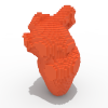 70352dp 像素心-游戏&玩具-3D打印模型-3D城