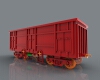 freight-wagon-汽车-重型车-工业CAD模型-3D城