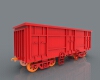 freight-wagon-汽车-重型车-工业CAD模型-3D城
