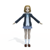 田井中律-角色人体-角色-VR/AR模型-3D城