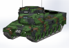 leopard-军事-坦克-工业CAD模型-3D城