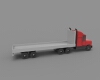 flat-bed-semi-文体生活-玩具-工业CAD模型-3D城