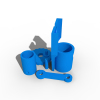 单缸发动机-小工具-3D打印模型-3D城