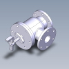 The check valve-工业设备-零部件-工业CAD模型-3D城