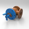 The check valve-工业设备-零部件-工业CAD模型-3D城