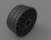 Cellular wheel-汽车-汽车部件-工业CAD模型-3D城