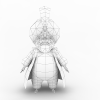 卡通国王-角色人体-角色-VR/AR模型-3D城