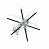 直升机-飞机-直升机-VR/AR模型-3D城