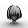 卡通人头-角色人体-角色-VR/AR模型-3D城