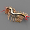 centipede-millipede-sheet-metal-puzzle-metalcraftdesign-3d-model-puzzle-insect-文体生活-玩具-工业CAD模型-3D城