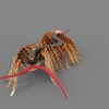 centipede-millipede-sheet-metal-puzzle-metalcraftdesign-3d-model-puzzle-insect-文体生活-玩具-工业CAD模型-3D城