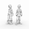 小男孩-角色人体-角色-VR/AR模型-3D城