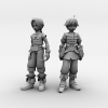 小男孩-角色人体-角色-VR/AR模型-3D城