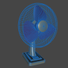 table-fan-科技-家用电器-工业CAD模型-3D城