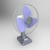 table-fan-科技-家用电器-工业CAD模型-3D城