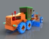 The tractor-汽车-其它-工业CAD模型-3D城