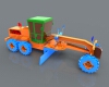 The tractor-汽车-其它-工业CAD模型-3D城
