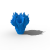 珊瑚礁花瓶-艺术-3D打印模型-3D城