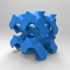 螺旋二十四面体混合-DIY-3D打印模型-3D城