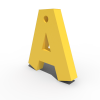 字母A吊坠-首饰-3D打印模型-3D城